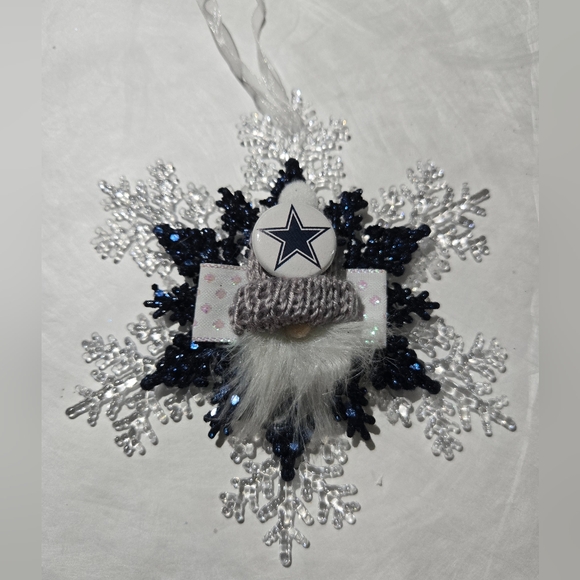 NWT Dallas Cowboys Ornament NFL Football Souvenir Christmas Holiday Decor OOAK - Picture 2 of 4